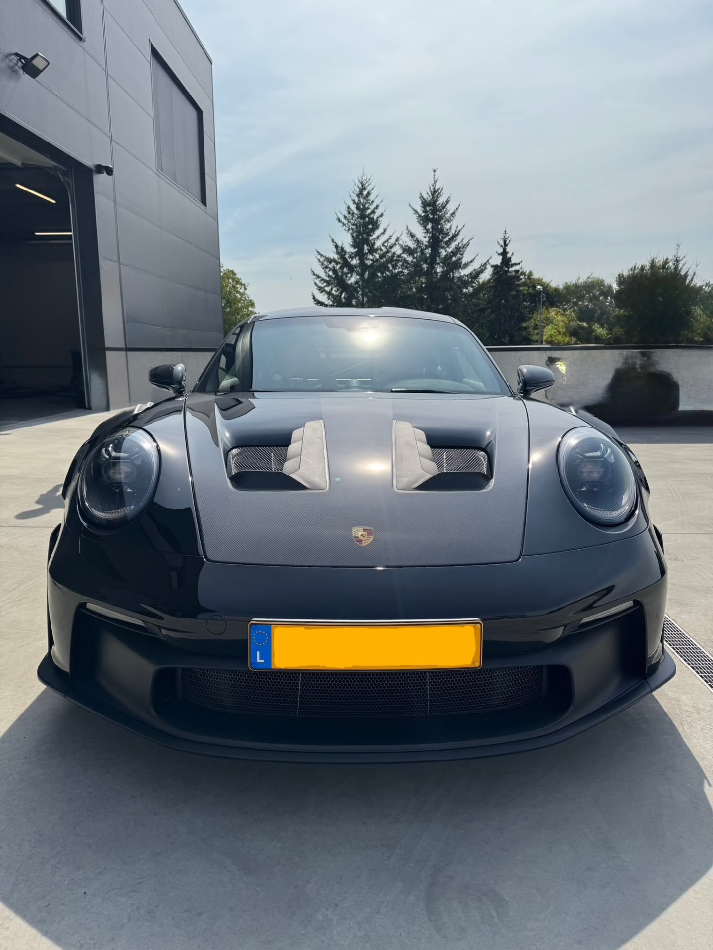 Porsche GT3 RS après traitement Clean & Shine
