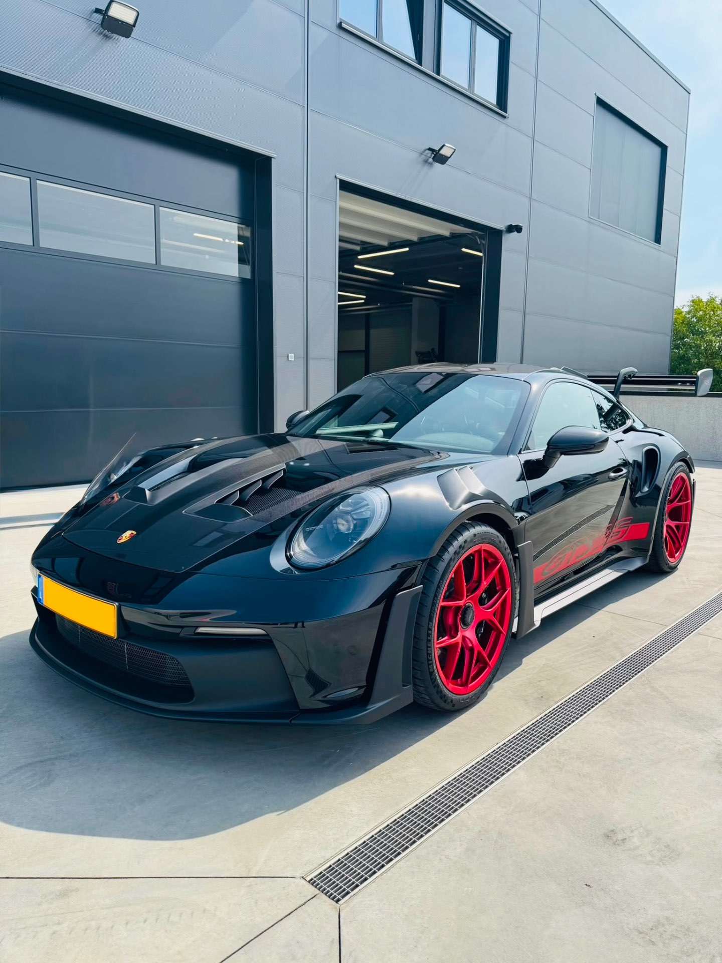 Porsche 911 GT3 RS après detailing